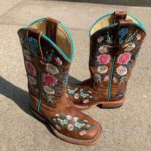 Macie Bean Little Girls Western Cowgirl Cowboy Boots